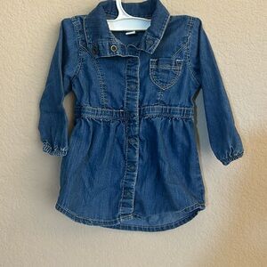 Old Navy button snap denim dress
